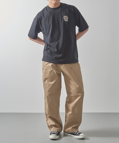 CONTACT(コンタクト)の「【CONTACT】バックプリントハンバーガーTシャツ 12629030(Tシャツ/カットソー・メンズ・ネイビー/ホワイト/ブラック・M/L)」の4枚目の写真