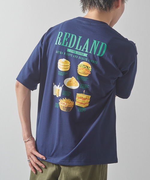 CONTACT(コンタクト)の「【CONTACT】バックプリントハンバーガーTシャツ 12629030(Tシャツ/カットソー・メンズ・ネイビー/ホワイト/ブラック・M/L)」の6枚目の写真