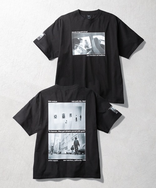 HUF（ハフ）の「PAVED WITH GOLD TEE（Tシャツ/カットソー・メンズ・ホワイト/ブラック・S/M/L/XL/XXL）」の2枚目の写真