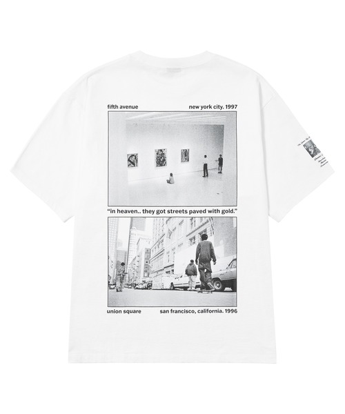 HUF（ハフ）の「PAVED WITH GOLD TEE（Tシャツ/カットソー・メンズ・ホワイト/ブラック・S/M/L/XL/XXL）」の4枚目の写真