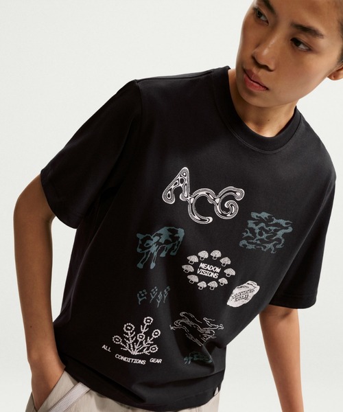ACG(エィシージー)の「ナイキ ACG ウィメンズ Dri-FIT Tシャツ / Nike ACG Women's Dri-FIT T-Shirt II6227-010 Black(Tシャツ/カットソー・レディース・ブラック・XS/XL/S/M/L/2XL)」の5枚目の写真