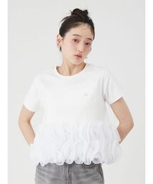 ボリュームフリルカットトップス