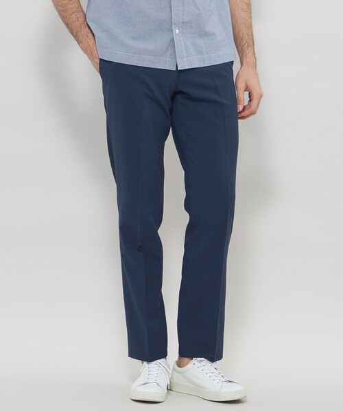 MACKINTOSH LONDON(マッキントッシュ ロンドン)の「【WEB・一部店舗限定】ポプリンワッシャーパンツ(その他パンツ・メンズ・ダークネイビー/ベージュ系その他・90/86/82)」の1枚目の写真