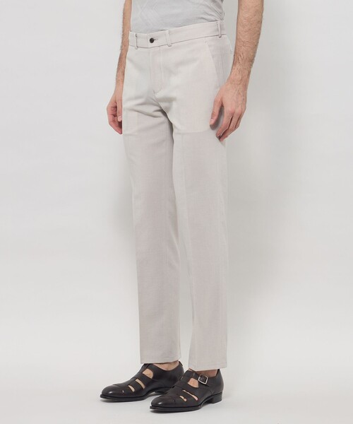 MACKINTOSH LONDON(マッキントッシュ ロンドン)の「【WEB・一部店舗限定】ポプリンワッシャーパンツ(その他パンツ・メンズ・ダークネイビー/ベージュ系その他・90/86/82)」の6枚目の写真