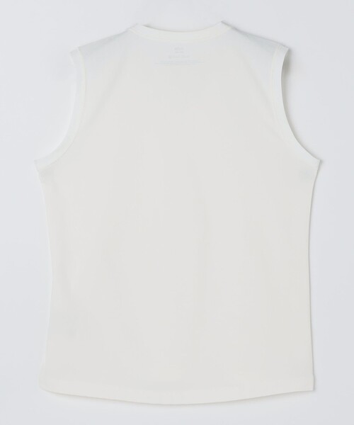 SHIPS(シップス)の「【SHIPS別注】TAION: Vネック タンクトップ(タンクトップ・メンズ・ブラック/ダークグレー/ホワイト・LARGE/MEDIUM/SMALL/X-LARGE)」の5枚目の写真