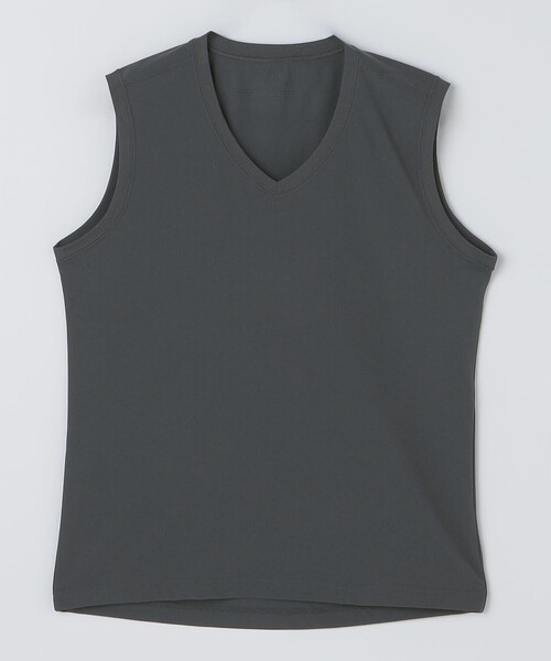 SHIPS(シップス)の「【SHIPS別注】TAION: Vネック タンクトップ(タンクトップ・メンズ・ブラック/ダークグレー/ホワイト・LARGE/MEDIUM/SMALL/X-LARGE)」の11枚目の写真