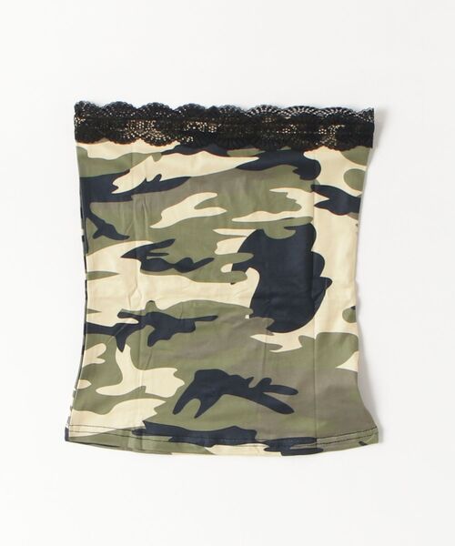 tinkerend（ティンカーエンド）の「Race Camouflage Tube Top / レースカモフラージュチューブトップ（キャミソール・レディース・カモフラージュ・FREE）」の3枚目の写真