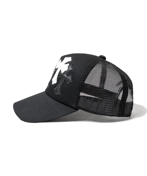 GALLIS ADDICTION（ガリスアディクション）の「GA Five Cross Cap（キャップ・メンズ・ブラック・FREE）」の2枚目の写真