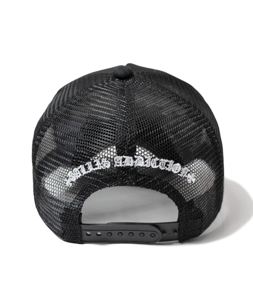 GALLIS ADDICTION（ガリスアディクション）の「GA Five Cross Cap（キャップ・メンズ・ブラック・FREE）」の3枚目の写真