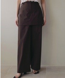 Volumetuck Cocoon Pants（その他パンツ）｜anuke（アンヌーク）の