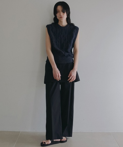 anuke(アンヌーク)の「Multifunction Layered Pants(その他パンツ・レディース・ブラック/ブラウン・38inch/36inch)」の16枚目の写真