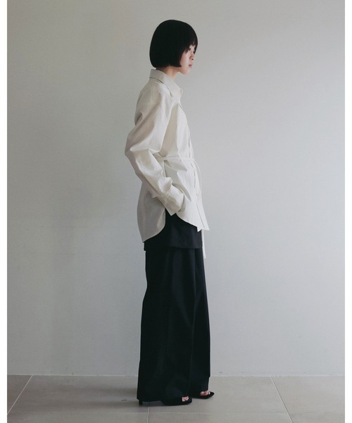 anuke(アンヌーク)の「Multifunction Layered Pants(その他パンツ・レディース・ブラック/ブラウン・38inch/36inch)」の10枚目の写真