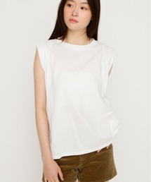 ROLL UP TUCK TOPS ロールアップタックトップス 夏服 秋服