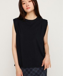 ROLL UP TUCK TOPS ロールアップタックトップス 夏服 秋服