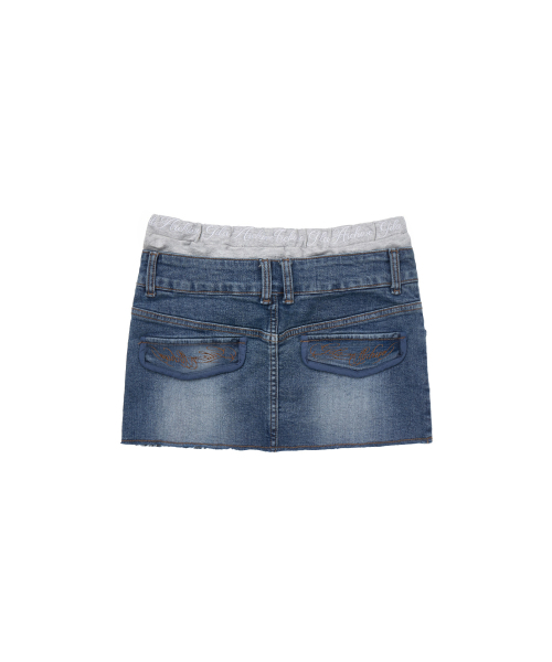 GILAARCHIVE（ギラアーカイブ）の「LAYERED WAIST DENIM SKIRTS_BLUE（スカート・レディース・その他・SMALL/MEDIUM）」の6枚目の写真