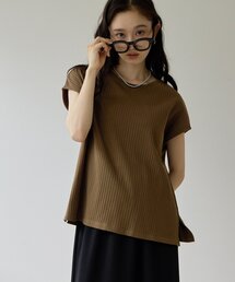 【Noka/WEB限定】ワイドリブフレンチTシャツ