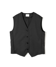 MIDIUMISOLID for Ladies コクーンフォームベスト