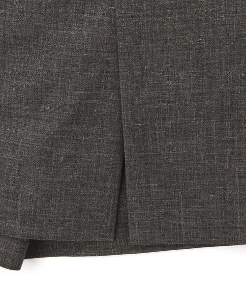 YLEVE(イレーヴ)の「YLEVE / WOOL LINEN WRAP SKIRT(スカート・レディース・グレー・1/2/0)」の10枚目の写真