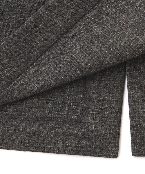 YLEVE(イレーヴ)の「YLEVE / WOOL LINEN WRAP SKIRT(スカート・レディース・グレー・1/2/0)」の12枚目の写真