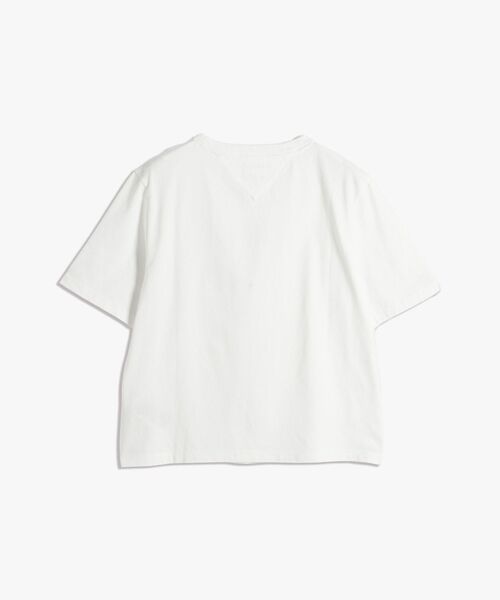 tommy jeans(トミー ジーンズ)の「【オンライン限定】バッジボクシーTシャツ(Tシャツ/カットソー・レディース・ホワイト/ブラック・LARGE/X-SMALL/MEDIUM/SMALL)」の8枚目の写真