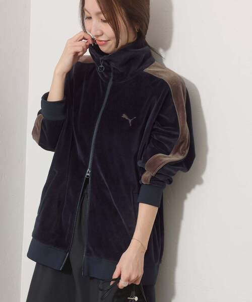 PUMA T7JKT ジップアップジャケット ネイビー 追加》別注【PUMA / プーマ】T7JKT（その他アウター）｜PUMA（プーマ