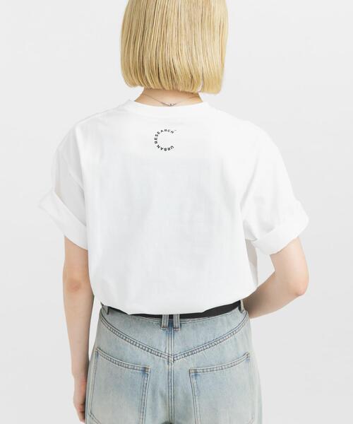 Collaboration URBAN RESEARCH(コラボレーションアーバンリサーチ)の「Cgnature T-SHIRTS(Tシャツ/カットソー・メンズ・ライトブルー/ネイビー/ホワイト/スミクロ/レッド・SMALL/LARGE/MEDIUM)」の9枚目の写真
