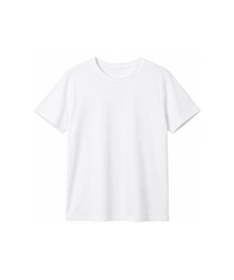 Raw Edge Round Short Sleeve T-shirt (8colors)