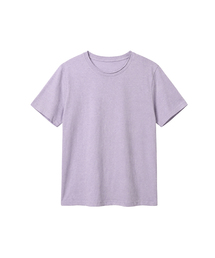 Raw Edge Round Short Sleeve T-shirt (8colors)