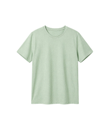 Raw Edge Round Short Sleeve T-shirt (8colors)