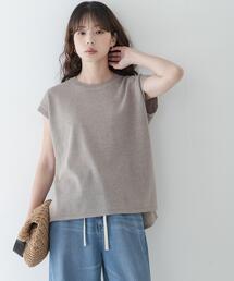 URBAN RESEARCH Sonny Label | リネンライクフレンチスリーブサマーニットプルオーバー(ニット/セーター)
