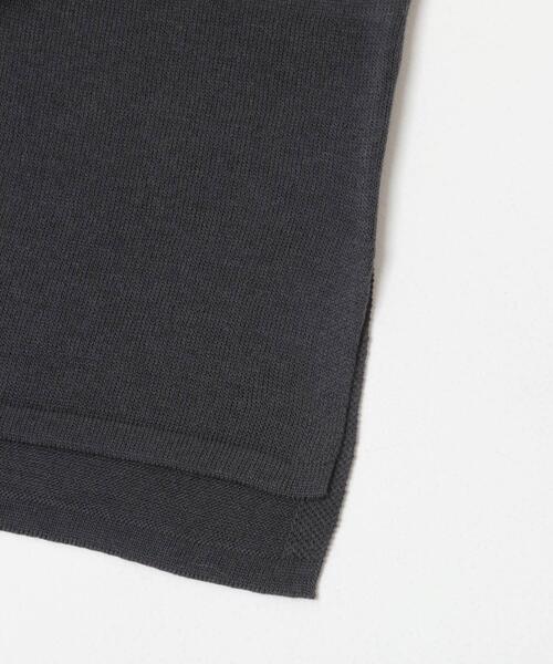 URBAN RESEARCH Sonny Label(アーバンリサーチサニーレーベル)の「リネンライクフレンチスリーブサマーニットプルオーバー(ニット/セーター・レディース・ベージュ系その他/チャコールグレー・FREE)」の3枚目の写真