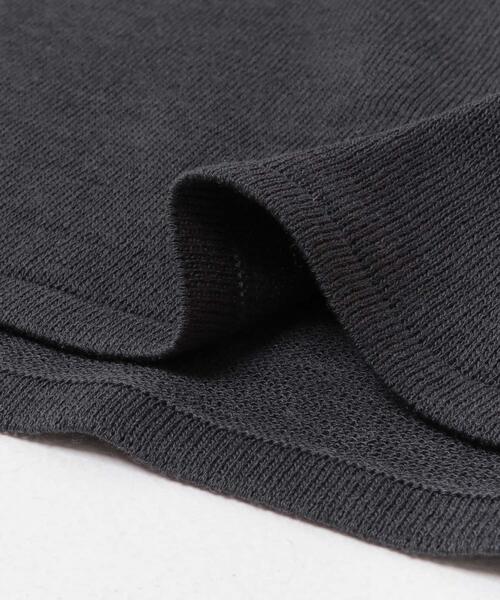 URBAN RESEARCH Sonny Label(アーバンリサーチサニーレーベル)の「リネンライクフレンチスリーブサマーニットプルオーバー(ニット/セーター・レディース・ベージュ系その他/チャコールグレー・FREE)」の5枚目の写真