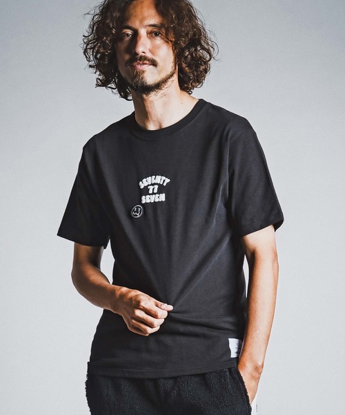 seventy seven(セブンティセブン)の「mt10612- heavy oz S-S t-shirt (funny arch) Tシャツ(7726W130)(Tシャツ/カットソー・メンズ・ホワイト/ブラック/グリーン・S/M/L/XL)」の14枚目の写真