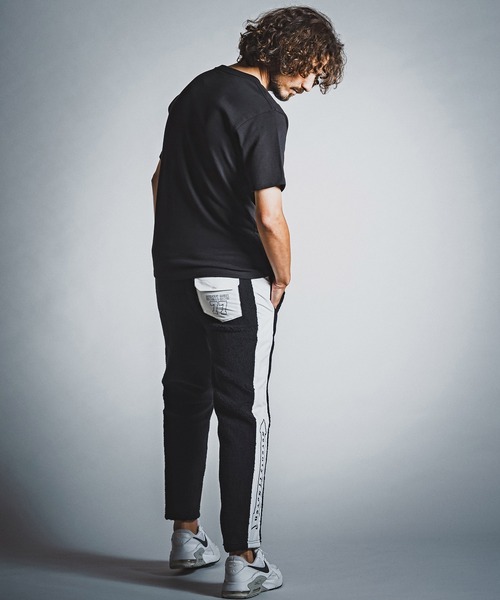 seventy seven(セブンティセブン)の「mt10612- heavy oz S-S t-shirt (funny arch) Tシャツ(7726W130)(Tシャツ/カットソー・メンズ・ホワイト/ブラック/グリーン・S/M/L/XL)」の16枚目の写真