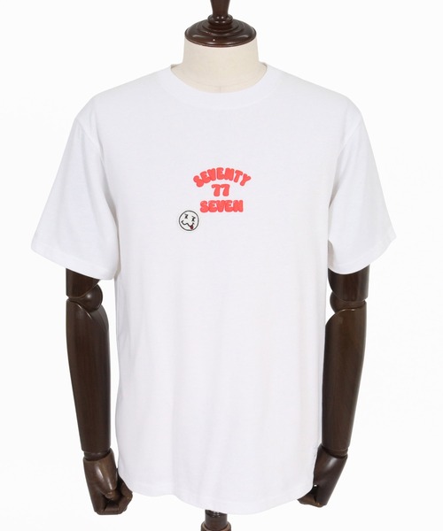 seventy seven(セブンティセブン)の「mt10612- heavy oz S-S t-shirt (funny arch) Tシャツ(7726W130)(Tシャツ/カットソー・メンズ・ホワイト/ブラック/グリーン・S/M/L/XL)」の17枚目の写真