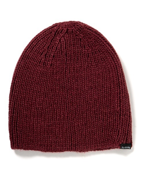 430(フォーサーティ)の「mko13794-CK LONG BEANIE ロングビーニー ニット帽(26-171)(ニットキャップ/ビーニー・メンズ・ブラウン/ブルー/バーガンディー/ブラック・FREE)」の4枚目の写真
