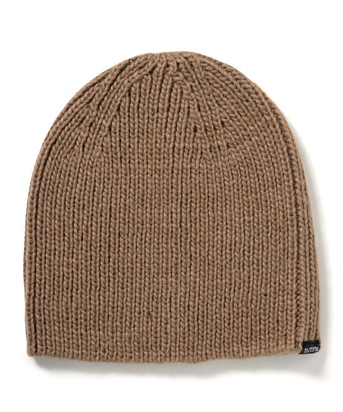 430(フォーサーティ)の「mko13794-CK LONG BEANIE ロングビーニー ニット帽(26-171)(ニットキャップ/ビーニー・メンズ・ブラウン/ブルー/バーガンディー/ブラック・FREE)」の2枚目の写真