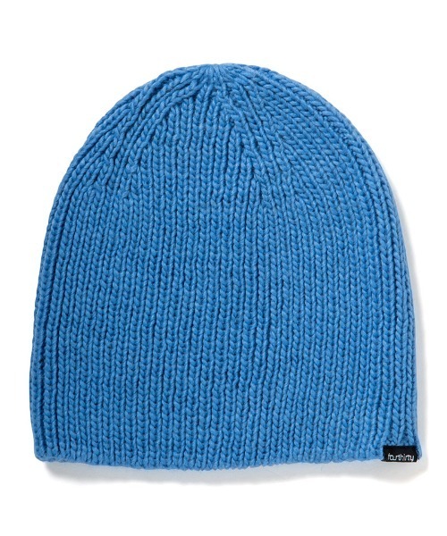 430(フォーサーティ)の「mko13794-CK LONG BEANIE ロングビーニー ニット帽(26-171)(ニットキャップ/ビーニー・メンズ・ブラウン/ブルー/バーガンディー/ブラック・FREE)」の3枚目の写真