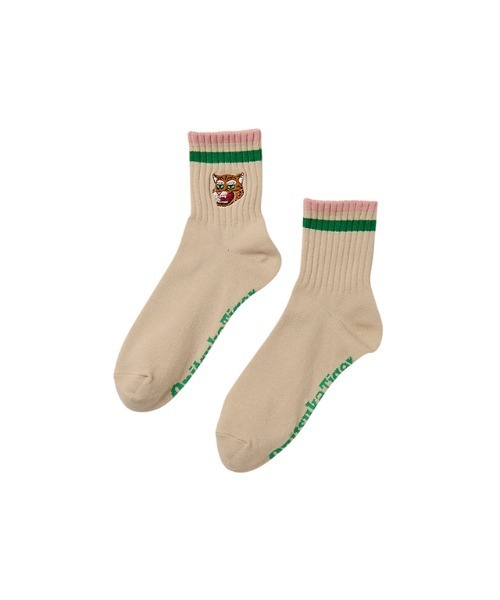Gucci タイガー モチーフ 靴下 ラインソックス 虎 GUCCI - GUCCI