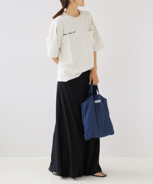 OUTDOOR PRODUCTS(アウトドアプロダクツ)の「UNIVERSAL OVERALL U O ex VINTAGE Tshirt(Tシャツ/カットソー・レディース・アイボリー/ホワイト系その他/ブラウン・MEDIUM/SMALL)」の21枚目の写真