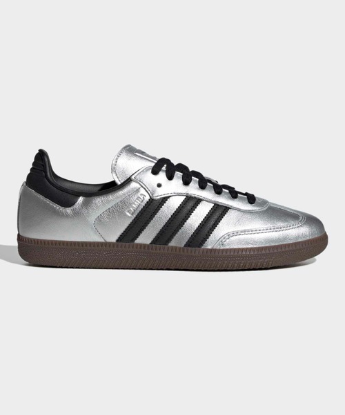 adidas(アディダス)の「サンバ OG / Samba OG / アディダスオリジナルス adidas Originals(スニーカー・レディース・シルバー・22.0cm/22.5cm/23.0cm/23.5cm/24.0cm/24.5cm/25.0cm/25.5cm/26.0cm/26.5cm/27.0cm/27.5cm/28.0cm)」の1枚目の写真