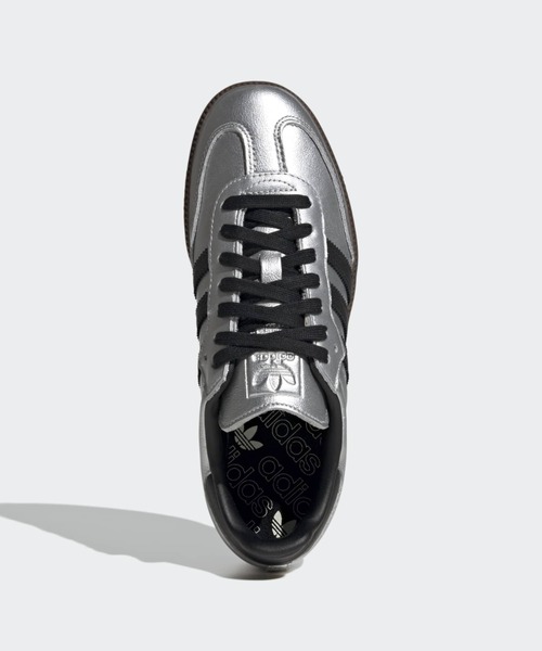 adidas(アディダス)の「サンバ OG / Samba OG / アディダスオリジナルス adidas Originals(スニーカー・レディース・シルバー・22.0cm/22.5cm/23.0cm/23.5cm/24.0cm/24.5cm/25.0cm/25.5cm/26.0cm/26.5cm/27.0cm/27.5cm/28.0cm)」の2枚目の写真