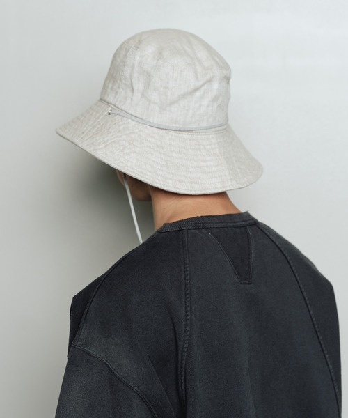 bal(バル)の「LONG BILL BUCKET HAT(ハット・メンズ・ブラック/ブラウン/ベージュ・FREE)」の9枚目の写真