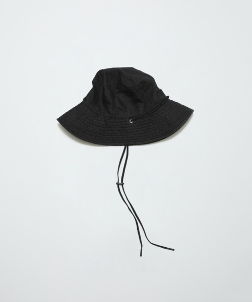bal(バル)の「LONG BILL BUCKET HAT(ハット・メンズ・ブラック/ブラウン/ベージュ・FREE)」の12枚目の写真