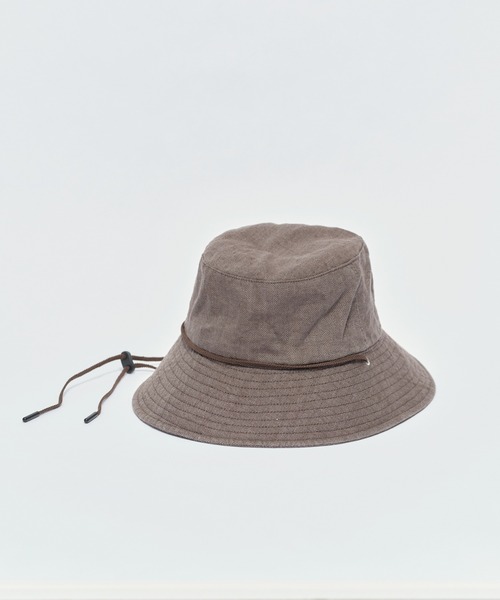 bal(バル)の「LONG BILL BUCKET HAT(ハット・メンズ・ブラック/ブラウン/ベージュ・FREE)」の14枚目の写真