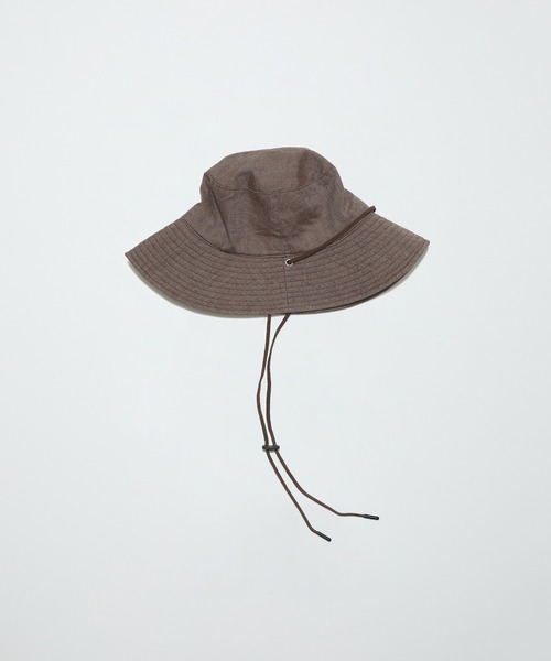 bal(バル)の「LONG BILL BUCKET HAT(ハット・メンズ・ブラック/ブラウン/ベージュ・FREE)」の15枚目の写真