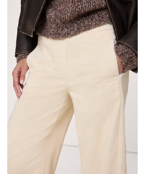 Banana Republic(バナナリパブリック)の「ミッドライズ リラックス コーデュロイ ペインター プルオン パンツ(その他パンツ・レディース・ネイビー/オリーブ/オフホワイト/キャメル・XS/S/M/L)」の12枚目の写真