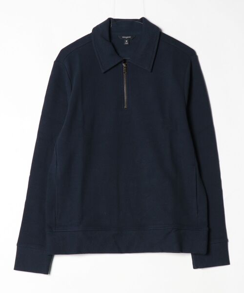 BANANA REPUBLIC FACTORY STORE（バナナリパブリック ファクトリーストア）の「BANANA REPUBLIC FACTORY STORE　　オットマンハーフジップポロ（Tシャツ/カットソー・メンズ・ベージュ/ネイビー/ピンク系その他・S/M/L/XL）」の5枚目の写真
