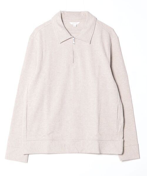 BANANA REPUBLIC FACTORY STORE（バナナリパブリック ファクトリーストア）の「BANANA REPUBLIC FACTORY STORE　　オットマンハーフジップポロ（Tシャツ/カットソー・メンズ・ベージュ/ネイビー/ピンク系その他・S/M/L/XL）」の6枚目の写真