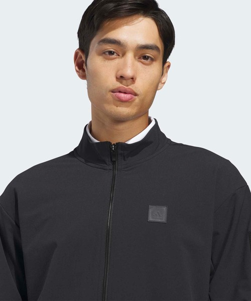 adidas(アディダス)の「ウィンド フルジップ ジャケット【adidas Golf/アディダスゴルフ】(ブルゾン・メンズ・ブラック・X-LARGE/SMALL/MEDIUM/LARGE/XX-LARGE)」の3枚目の写真